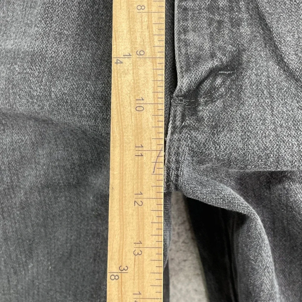 Wrangler 13MWZWK Cowboy Cut Mens Black Jeans 40x35* Faded Denim Straight‎ Leg